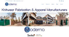 Desktop Screenshot of moderno.com.pk